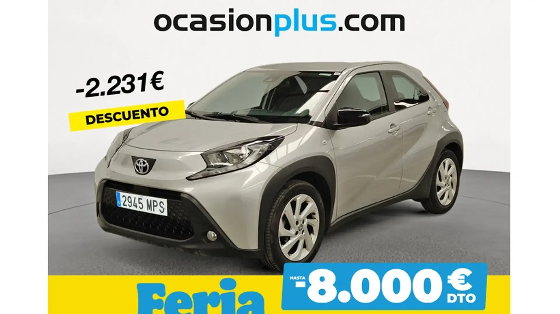 Toyota Aygo Play Gris - 1