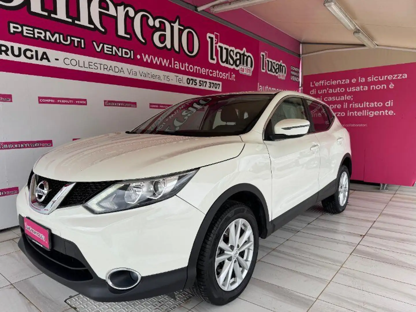 Nissan Qashqai Qashqai 1.5 dCi Business Bianco - 1