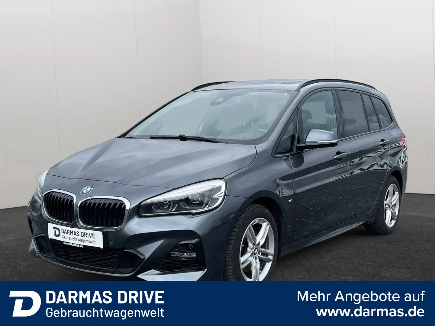 BMW 218 218i Gran Tourer Aut M-Sport Navi Pano 7-Sitzer Gris - 1