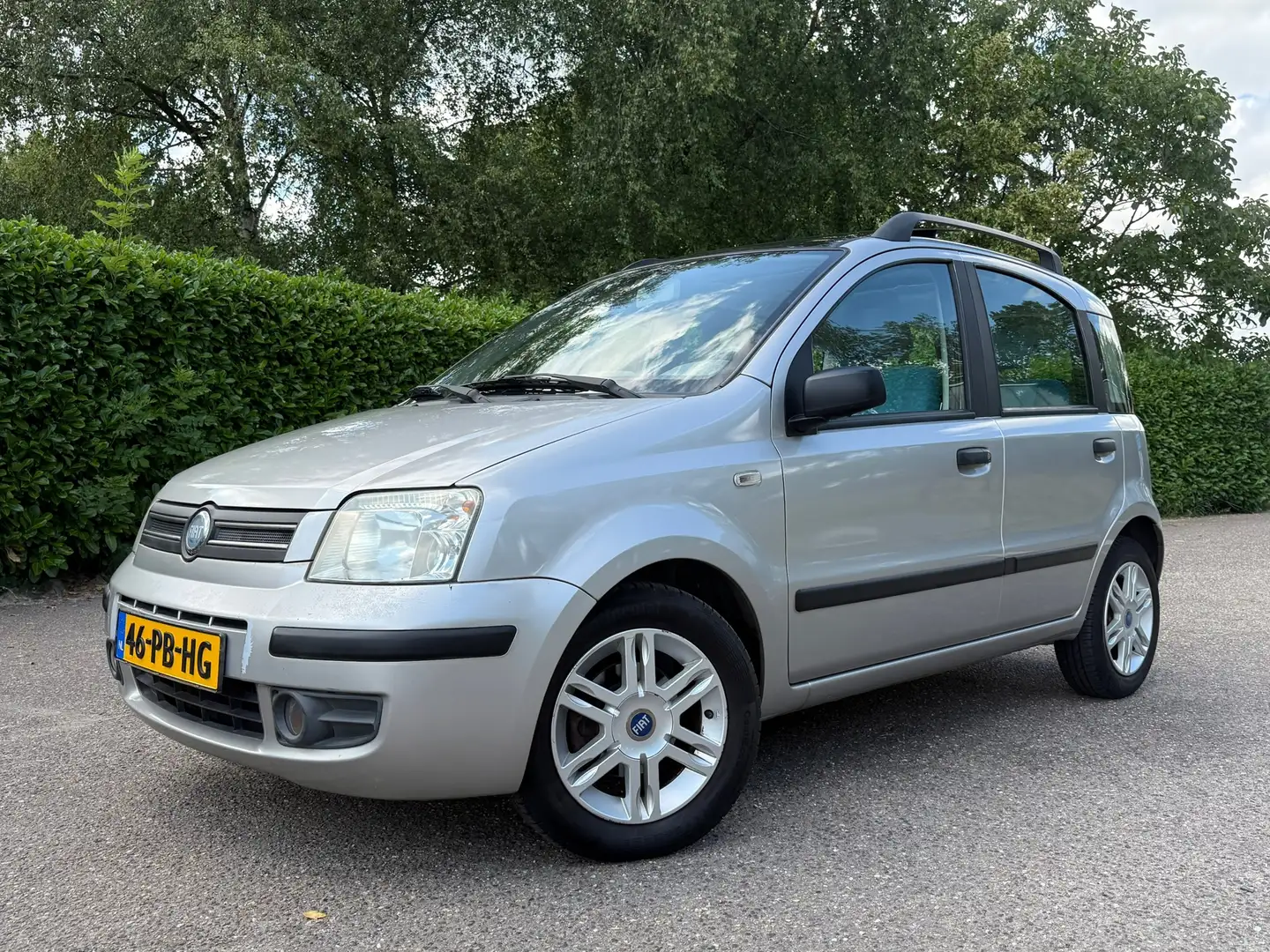 Fiat Panda 1.2 Sportsound | slechts 770.38 km | Panoramadak | Grijs - 1