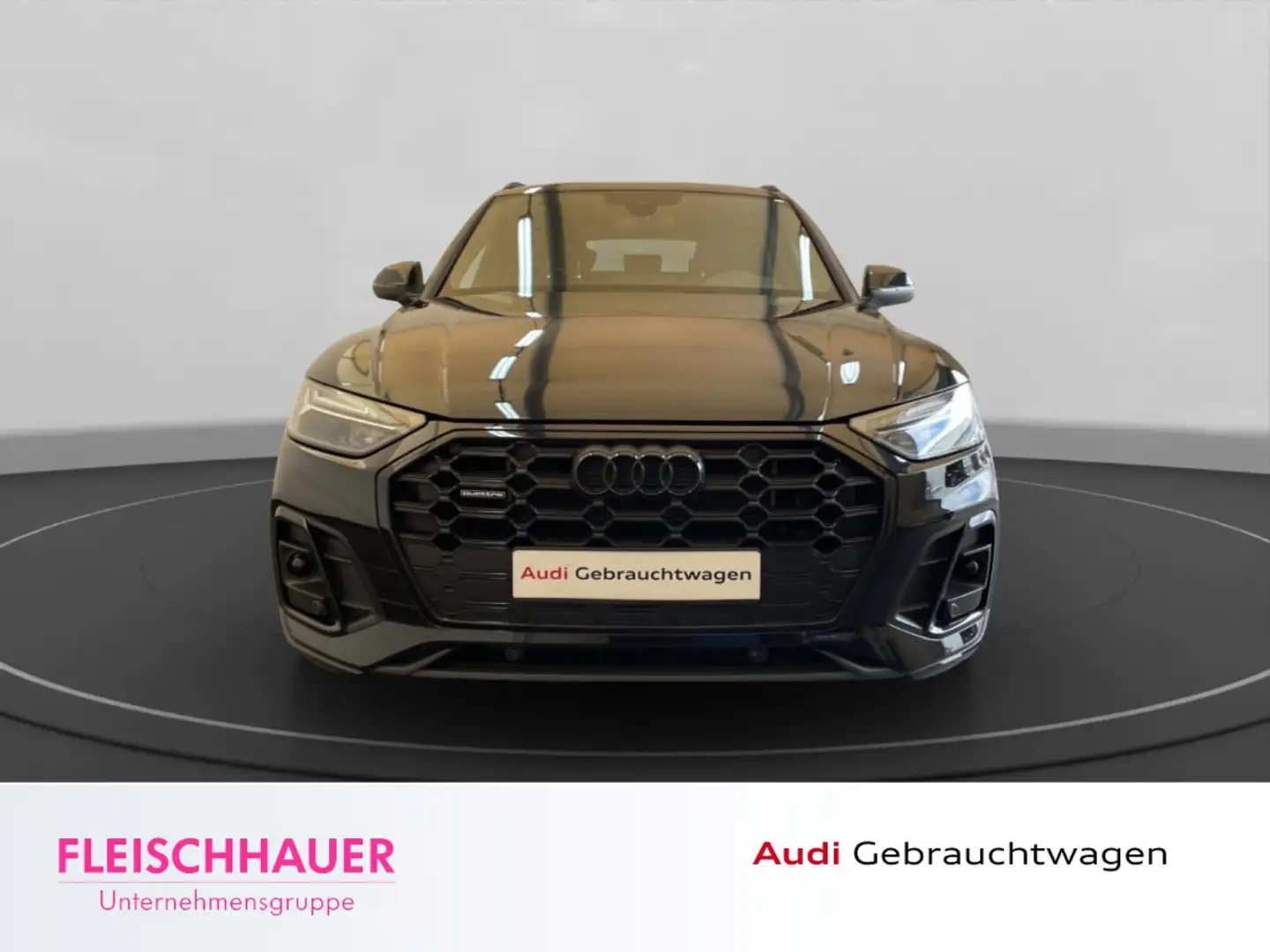 Audi Q5 50 TFSI e quattro S line AHK-klappbar Navi Leder D Schwarz - 2