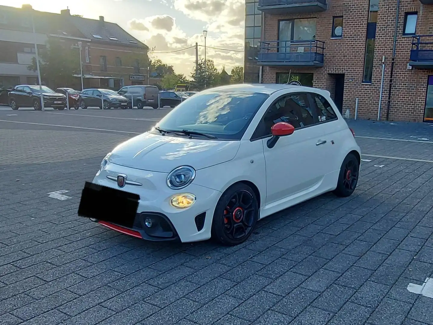 Abarth 595 Pista Échappement Monza 36000kms évolutifs/2019 14490€ A DISCUTER Weiß - 2