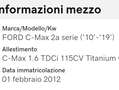 Ford C-Max 1.6 tdci Titanium 115cv dpf - thumbnail 5