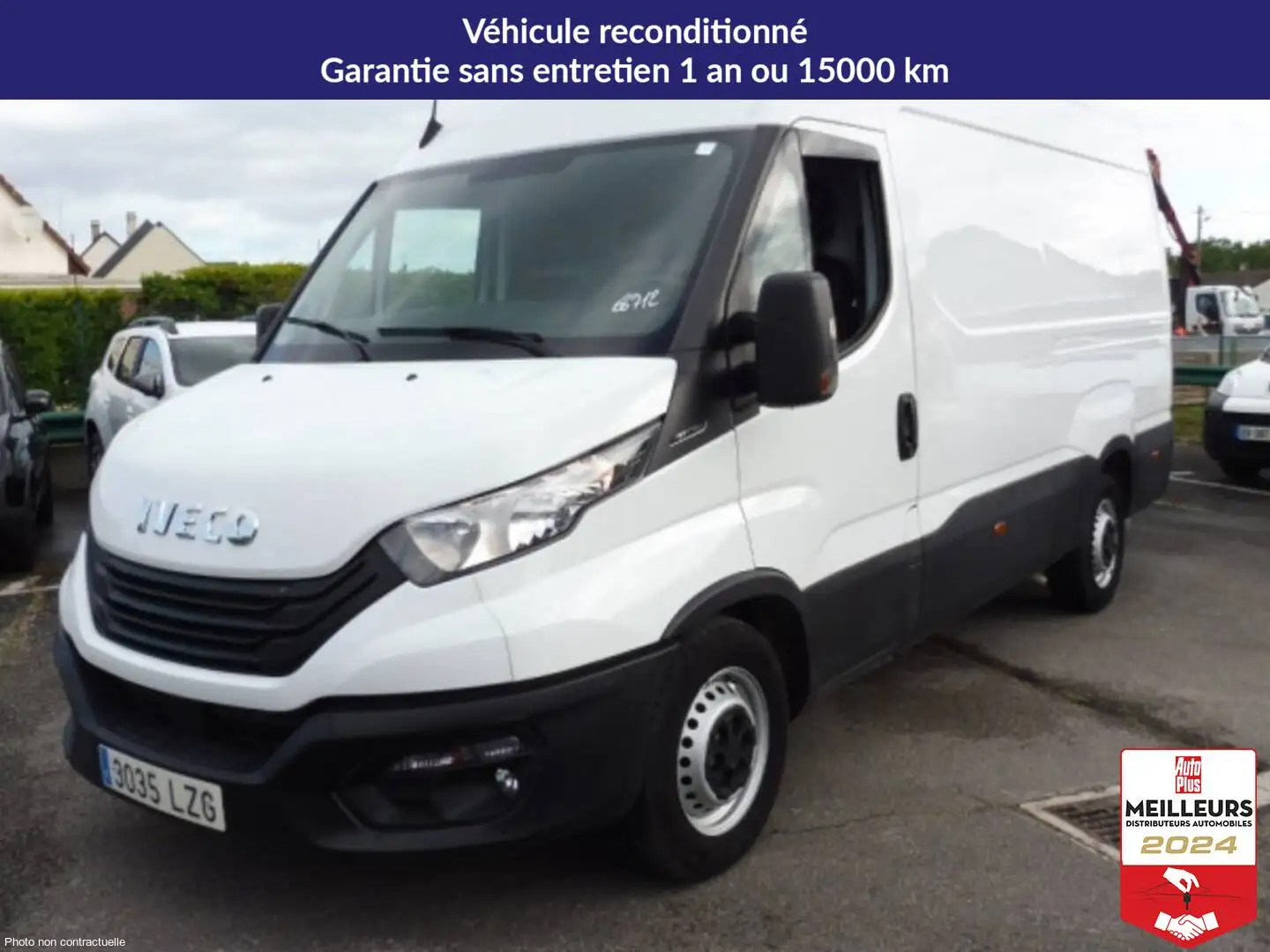Iveco Daily 35S 12M3 V16 2.3 MJET 156 Blanc - 1