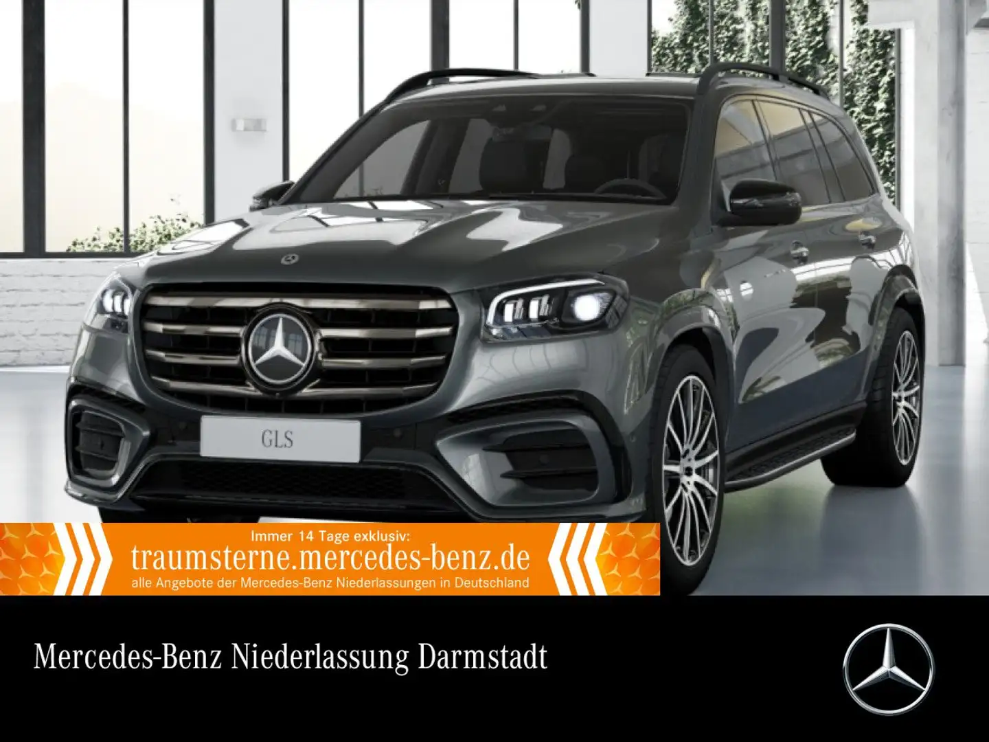 Mercedes-Benz GLS 450 d 4M AMG+NIGHT+PANO+360+AHK+MULTIBEAM+SPUR Grau - 1