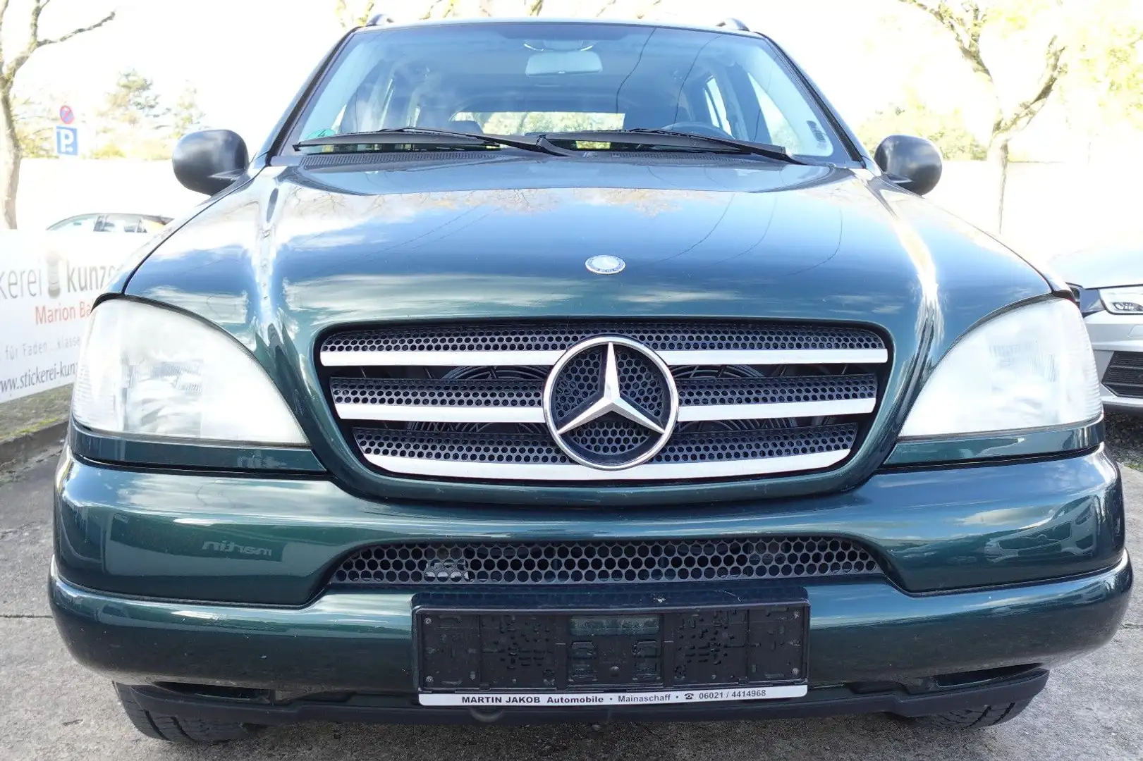 Mercedes-Benz ML 320 + LEDER + SITZHEIZUNG+AHK+AUTOMATIK+BC+ Grün - 2