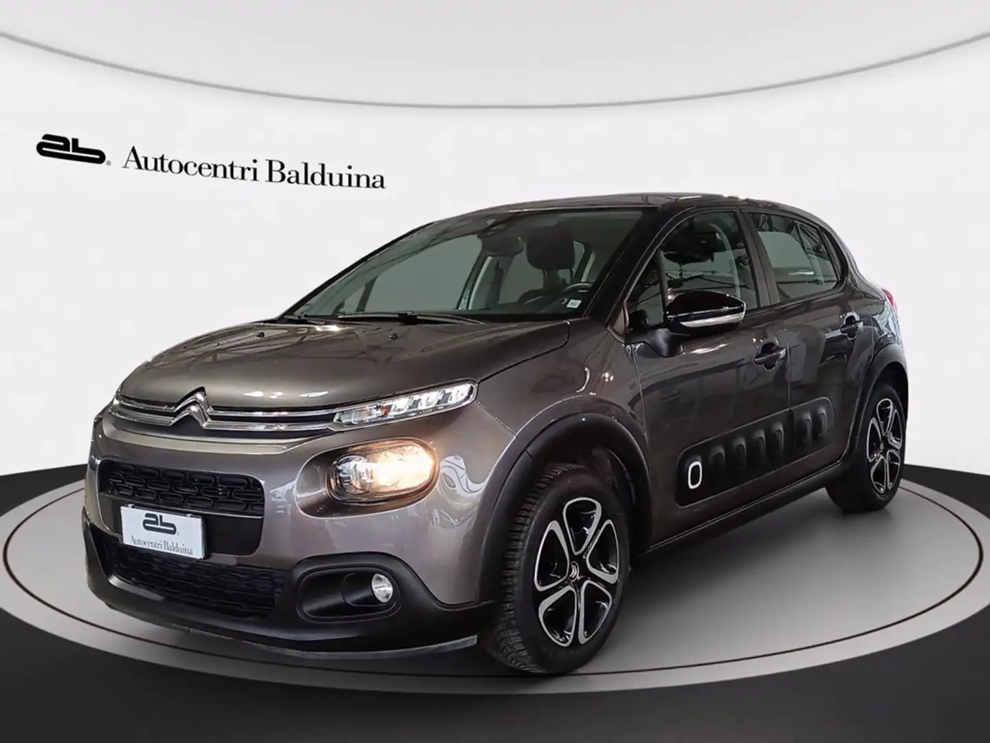 Citroen C3 1.2 puretech feel s&s 83cv neopatentati my18 Gris - 1