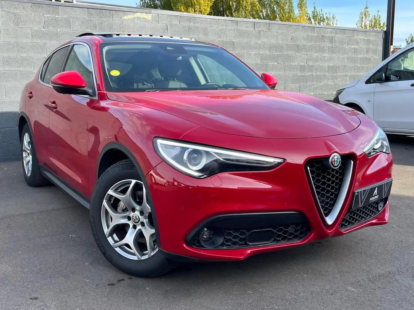 Alfa Romeo Stelvio LUSSO / BOITE AUTO / TOIT PANO / NAVI / CAM Rojo - 2
