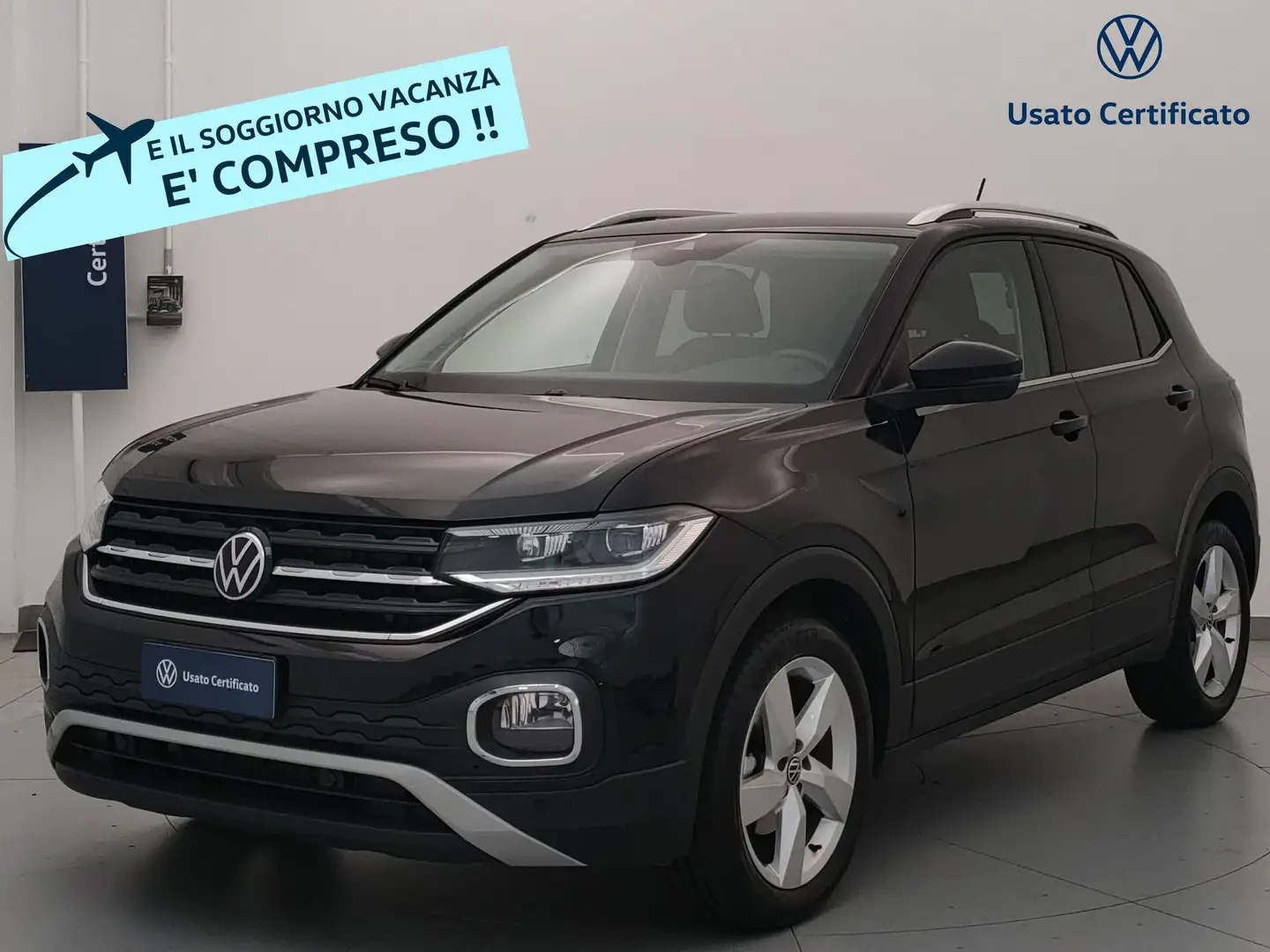 Volkswagen T-Cross T-Cross 1.0 TSI 110 CV Advanced Czarny - 1