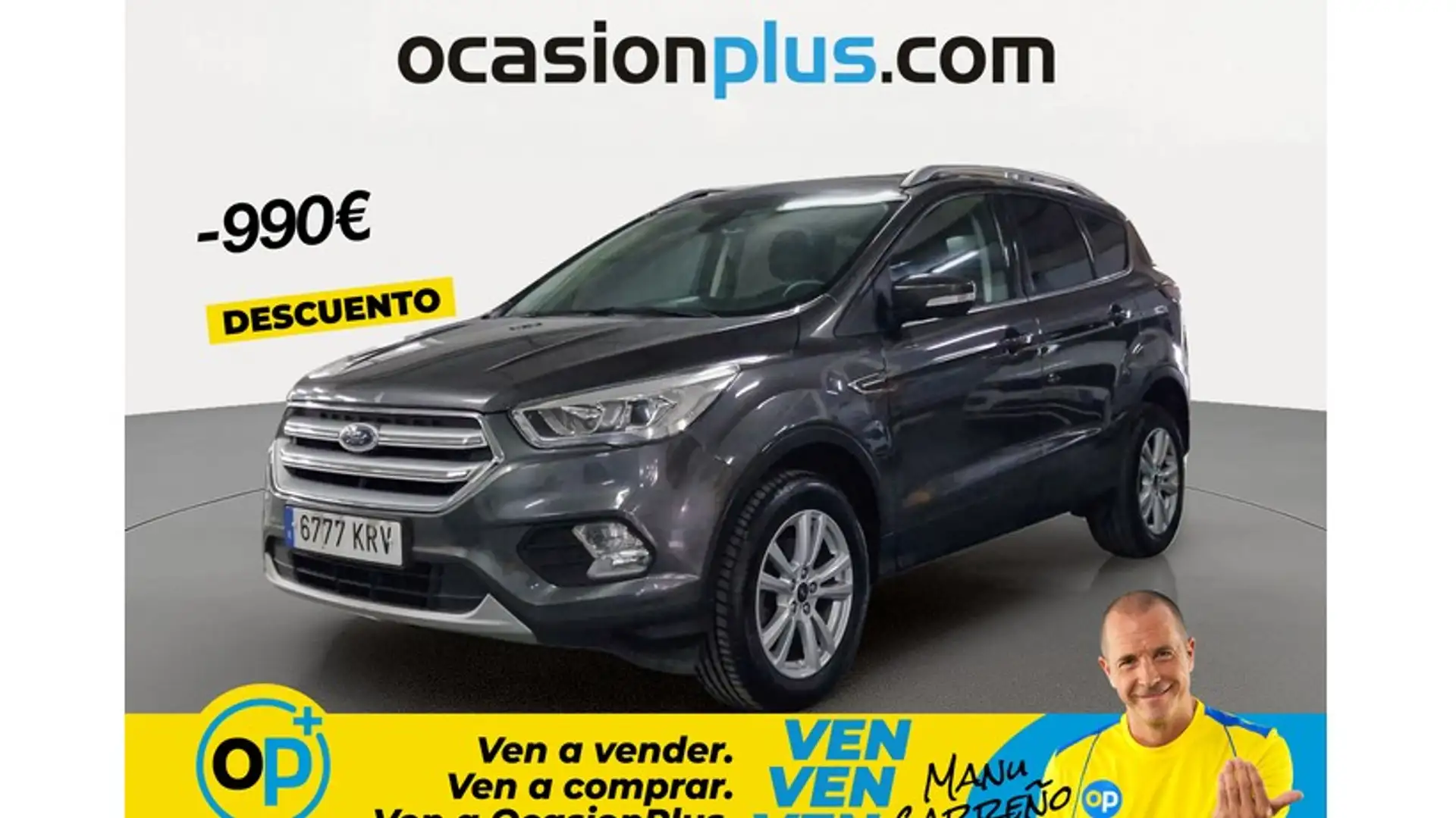 Ford Kuga 1.5 EcoB. Auto S&S Trend+ 4x2 120 Gris - 1
