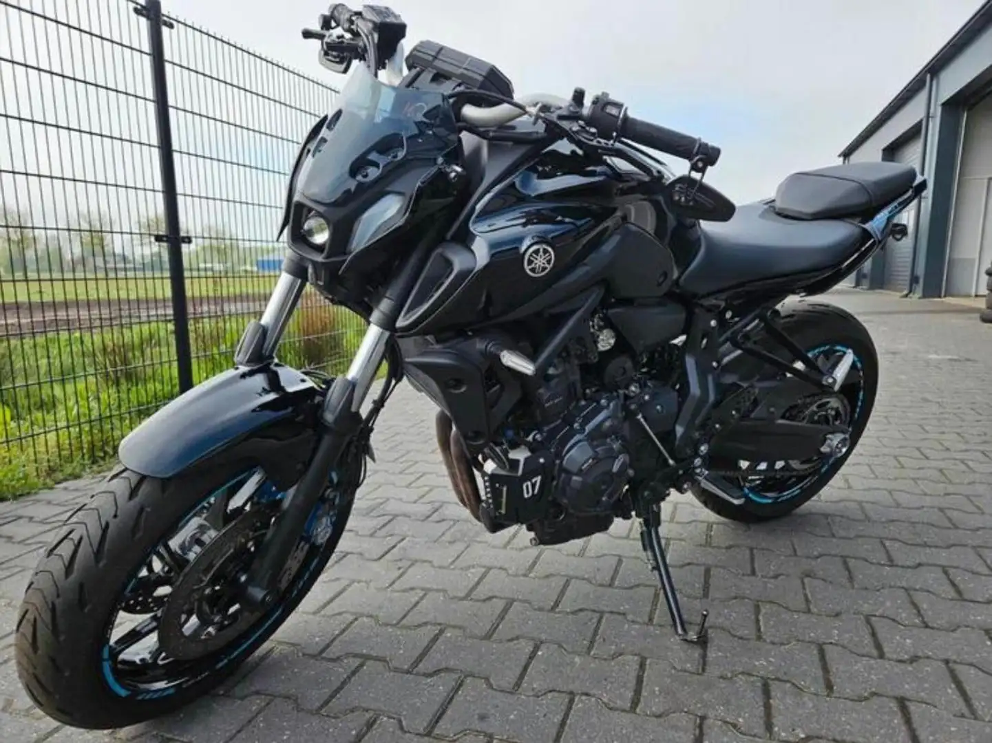 Yamaha MT-07 MTN-690 Zwart - 1