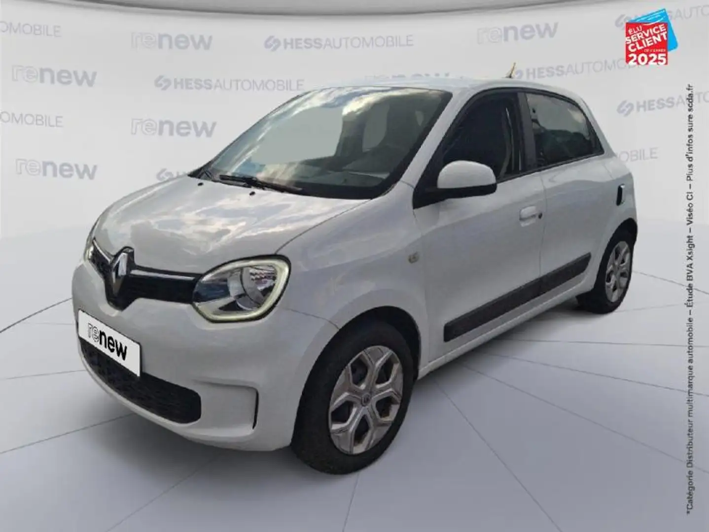 Renault Twingo E-Tech Electric Zen R80 Achat Intégral - 21 Blanc - 1