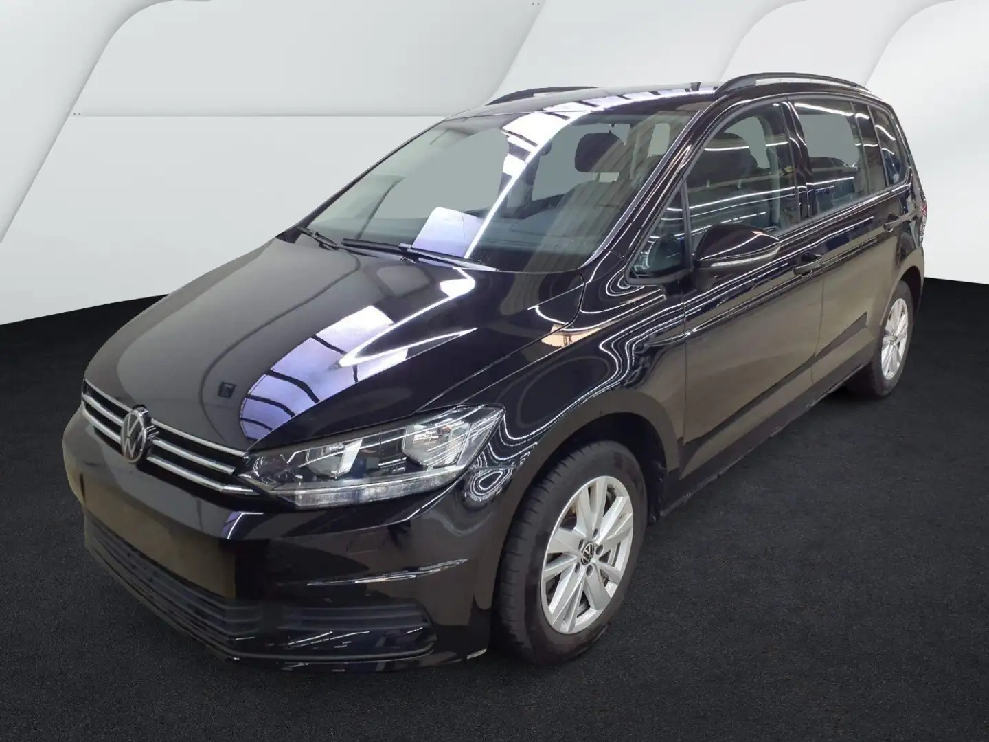 Volkswagen Touran CL 1.5TSI 150PS ACC.KAMERA.NAVI+VC.7-SITZE.APP-C.S Negro - 2