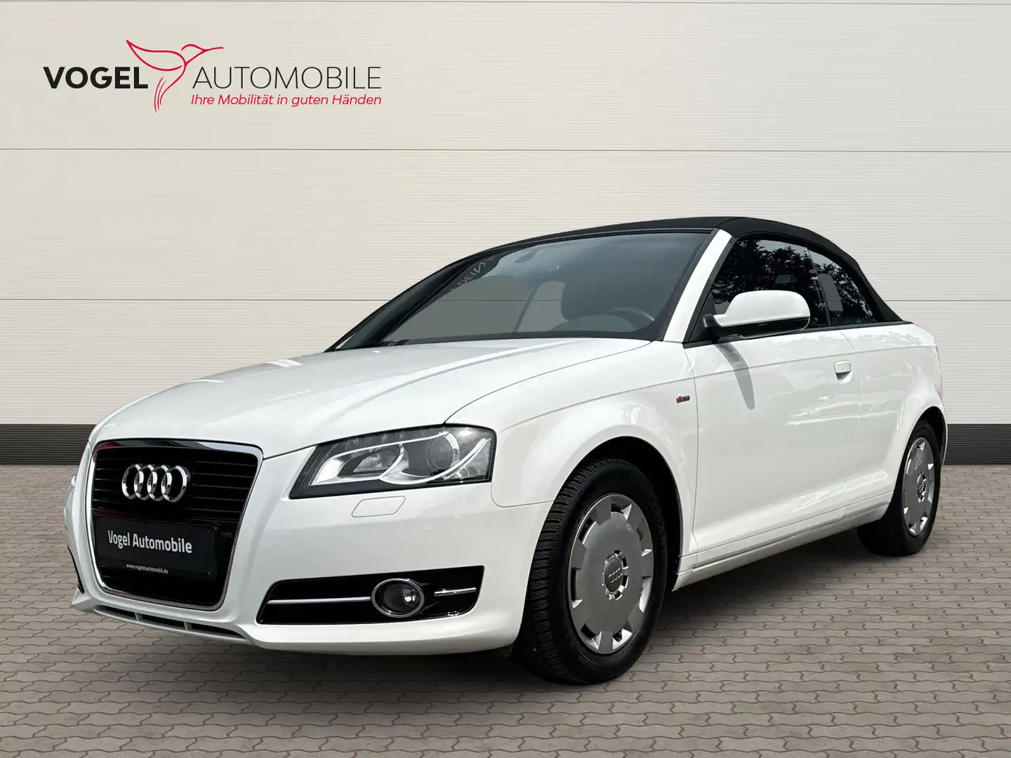 Audi A3 Cabriolet  CABRIO S-Line +NAVI+PDC+ Weiß - 1