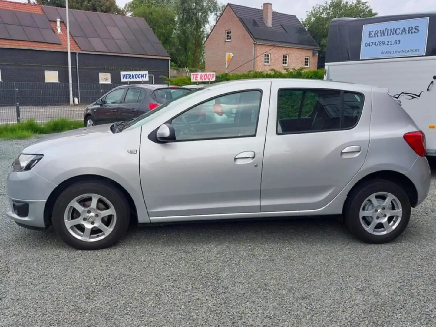 Dacia Sandero 1.2i Airco - 1j. Garantie All-Inn Zilver - 2