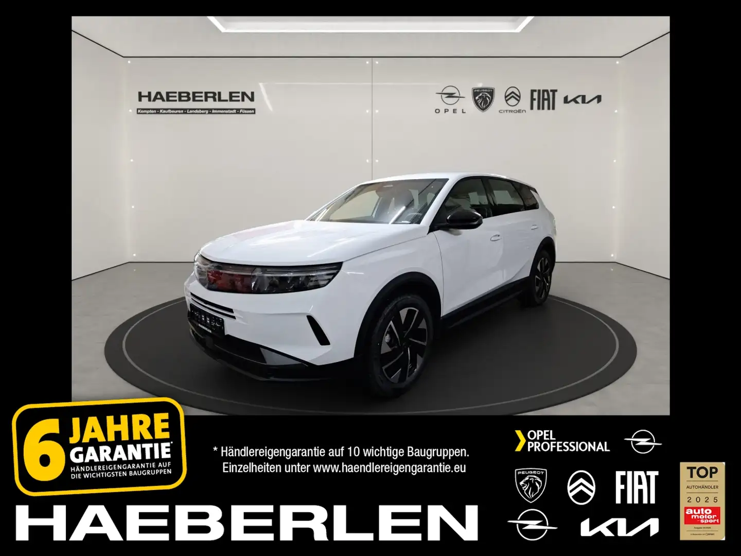 Opel Grandland Edition MHEV LED*Sitzh.*Kamera* Blanc - 1