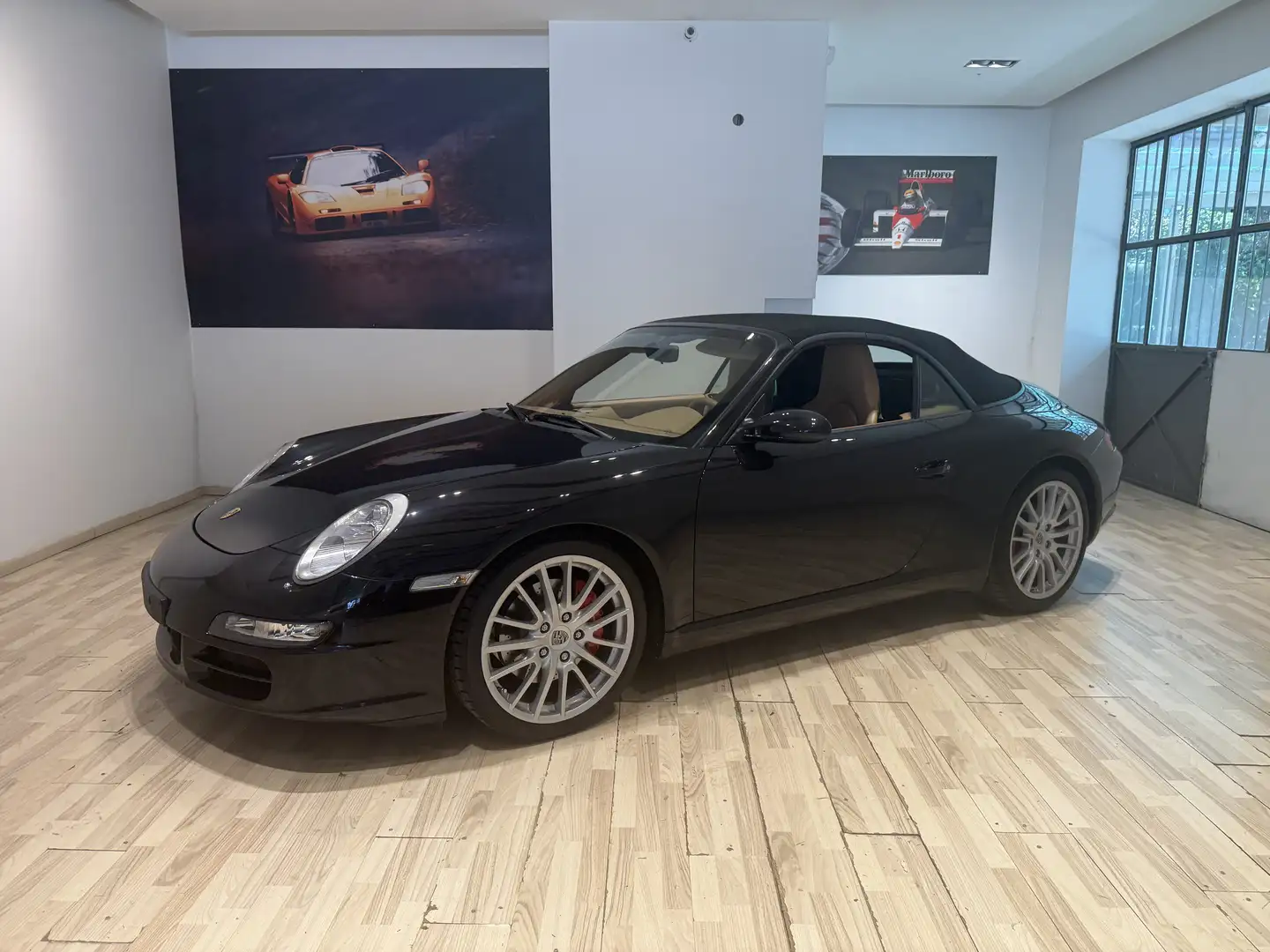Porsche 997 Cabrio 3.8 Carrera S - scarico sound - Czarny - 1