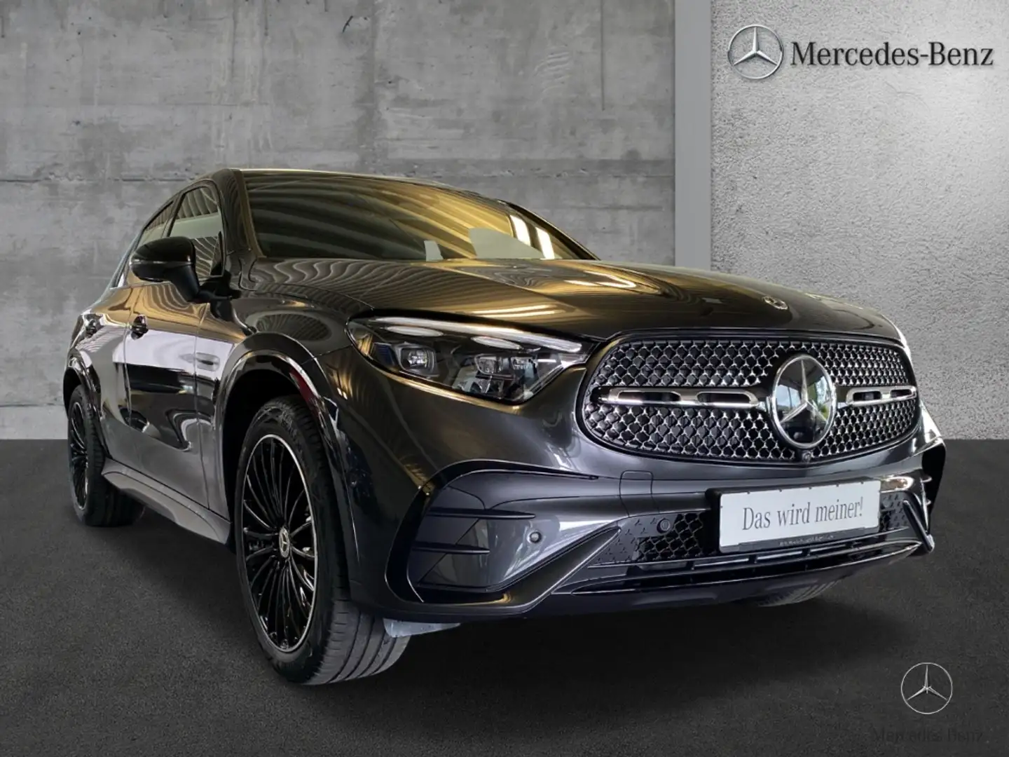 Mercedes-Benz GLC 200 Coupe 4Matic AMG ADVANCED+NIGHT+FAP+AHK+ Gris - 2