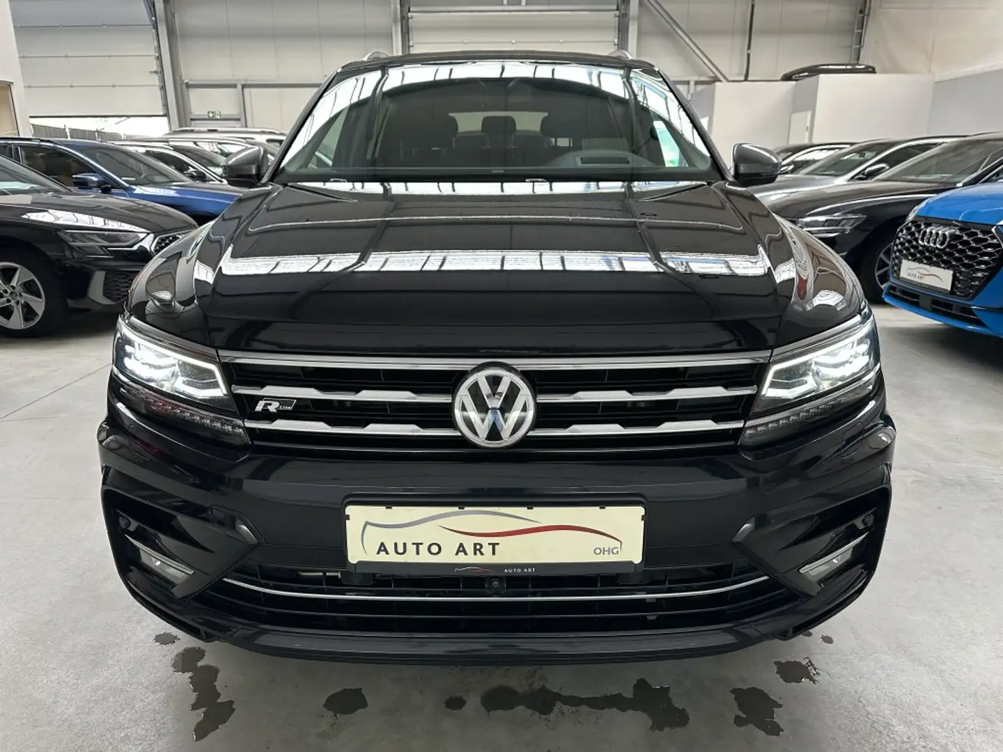 Volkswagen Tiguan Allspace R-Line Highline 4M LED AHK SHZ Schwarz - 2