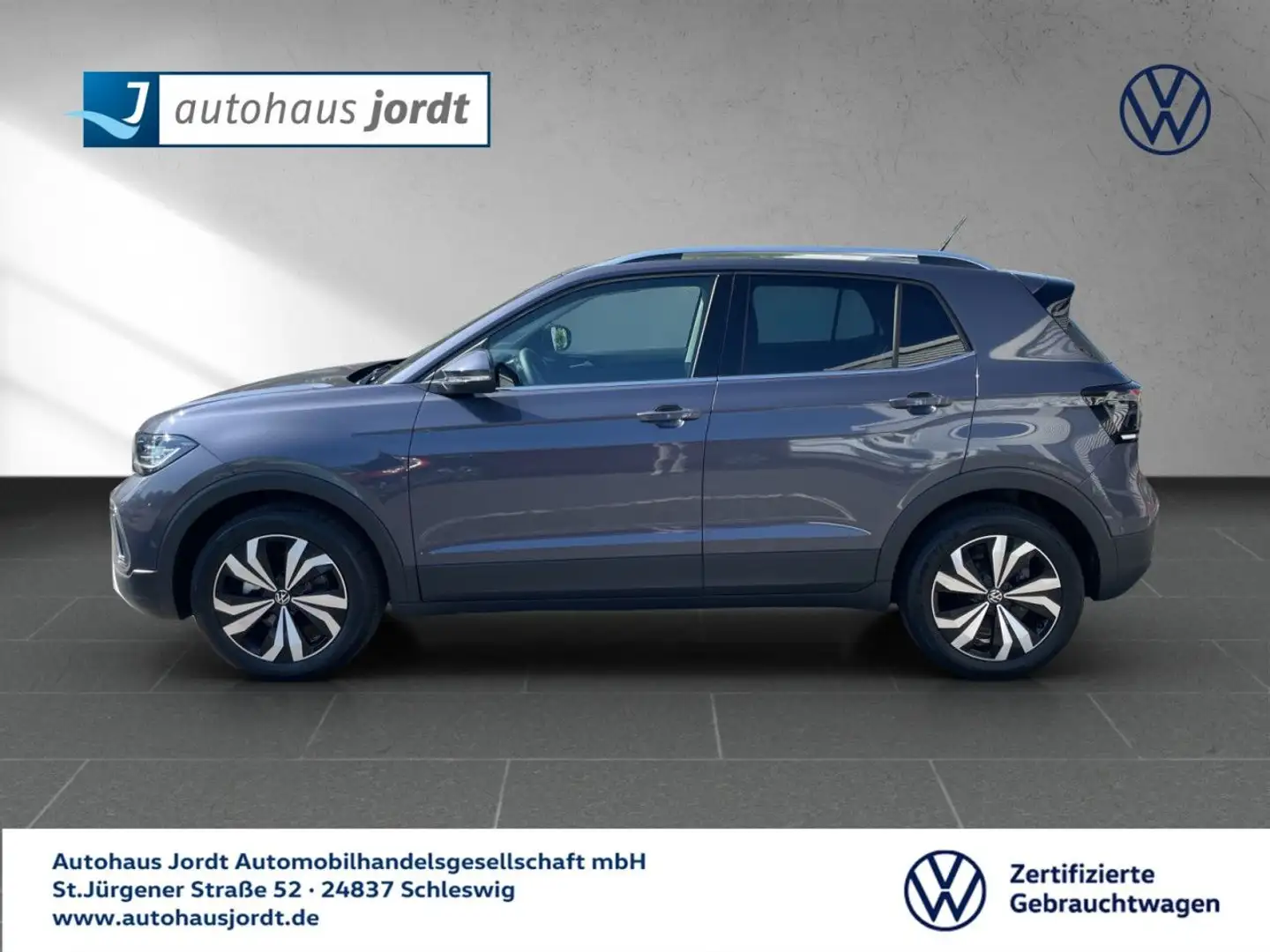 Volkswagen T-Cross 1.0 TSI OPF Style DSG EPH LED RFK ACC APP Gris - 2
