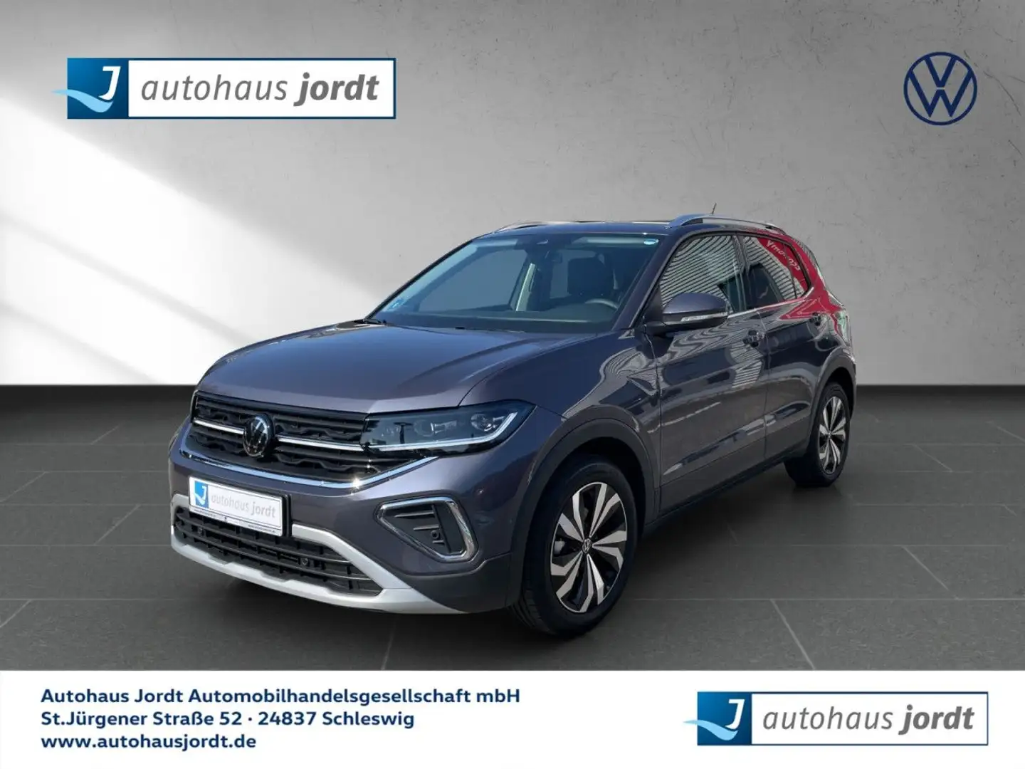 Volkswagen T-Cross 1.0 TSI OPF Style DSG EPH LED RFK ACC APP Grau - 1