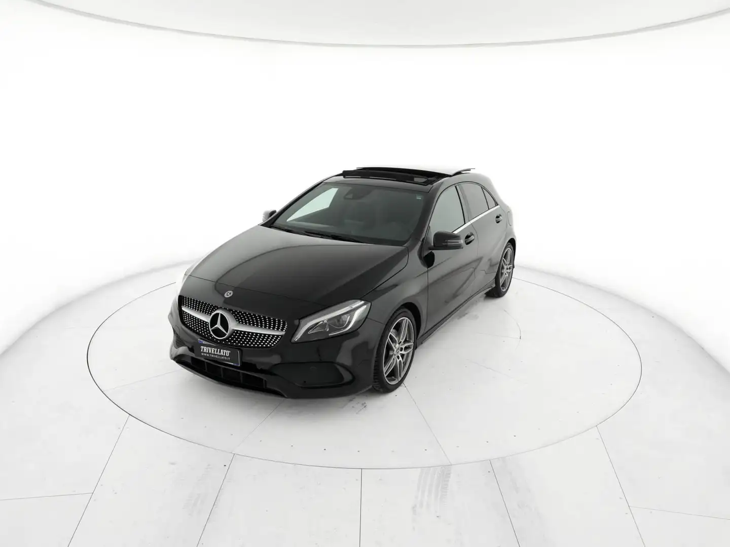 Mercedes-Benz A 180 180 d premium auto my16 Schwarz - 1