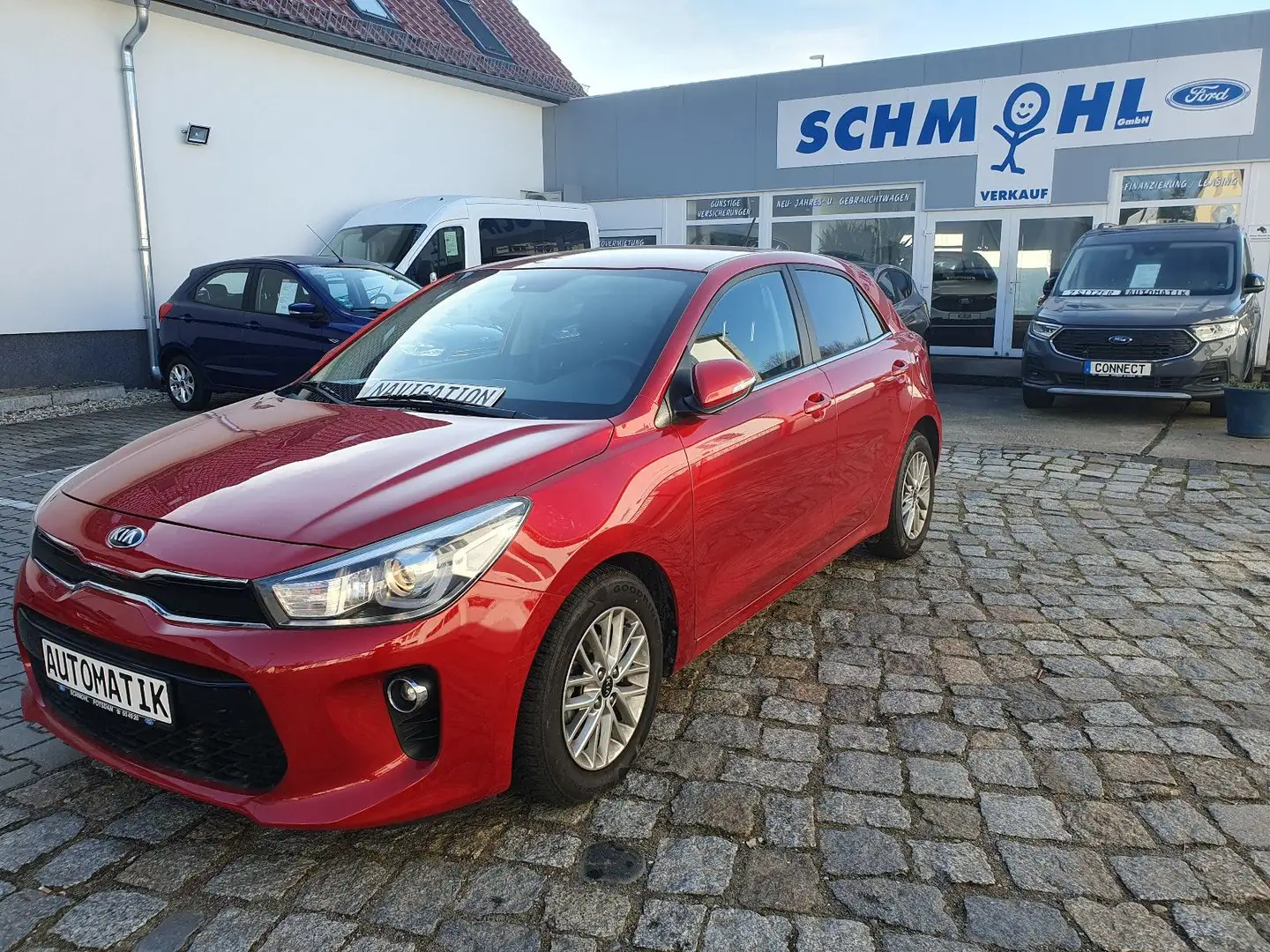 Kia Rio Edition 7 Automatik Navi Allwetter Червоний - 1