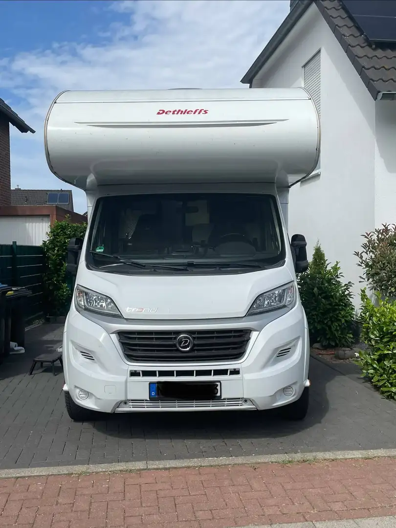 Caravans-Wohnm Dethleffs Trend A 6977*Klima*3,85t*Markise*TV*Alkoven Weiß - 2