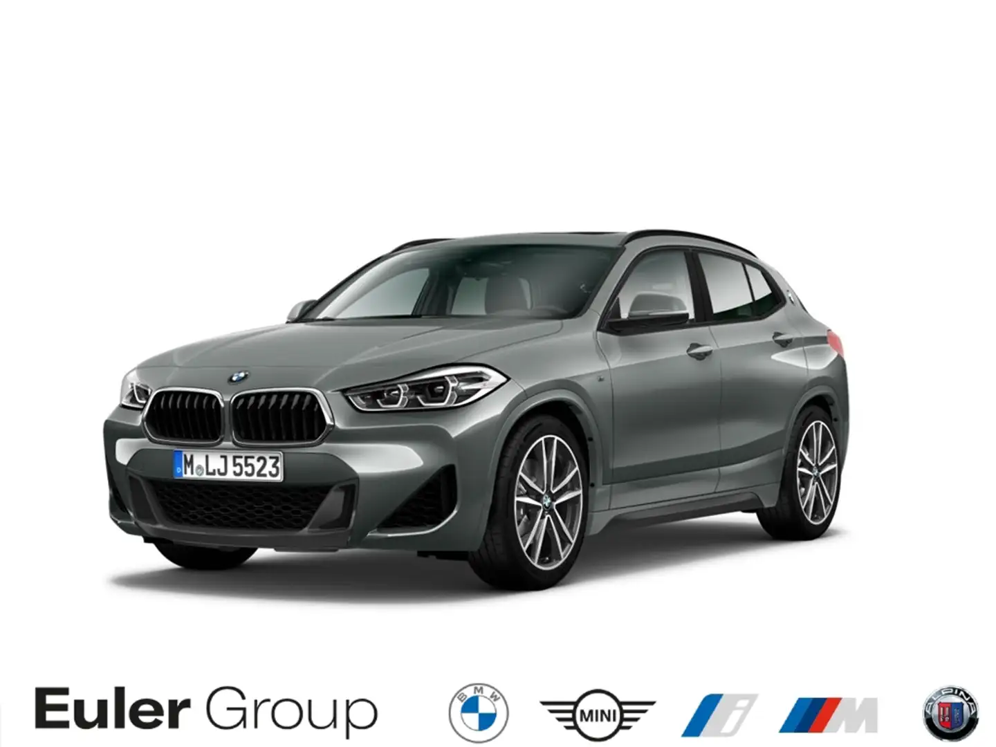 BMW X2 sDrive20iA M-Sport Sportpaket HUD AD AHK-abnehmbar Grau - 1