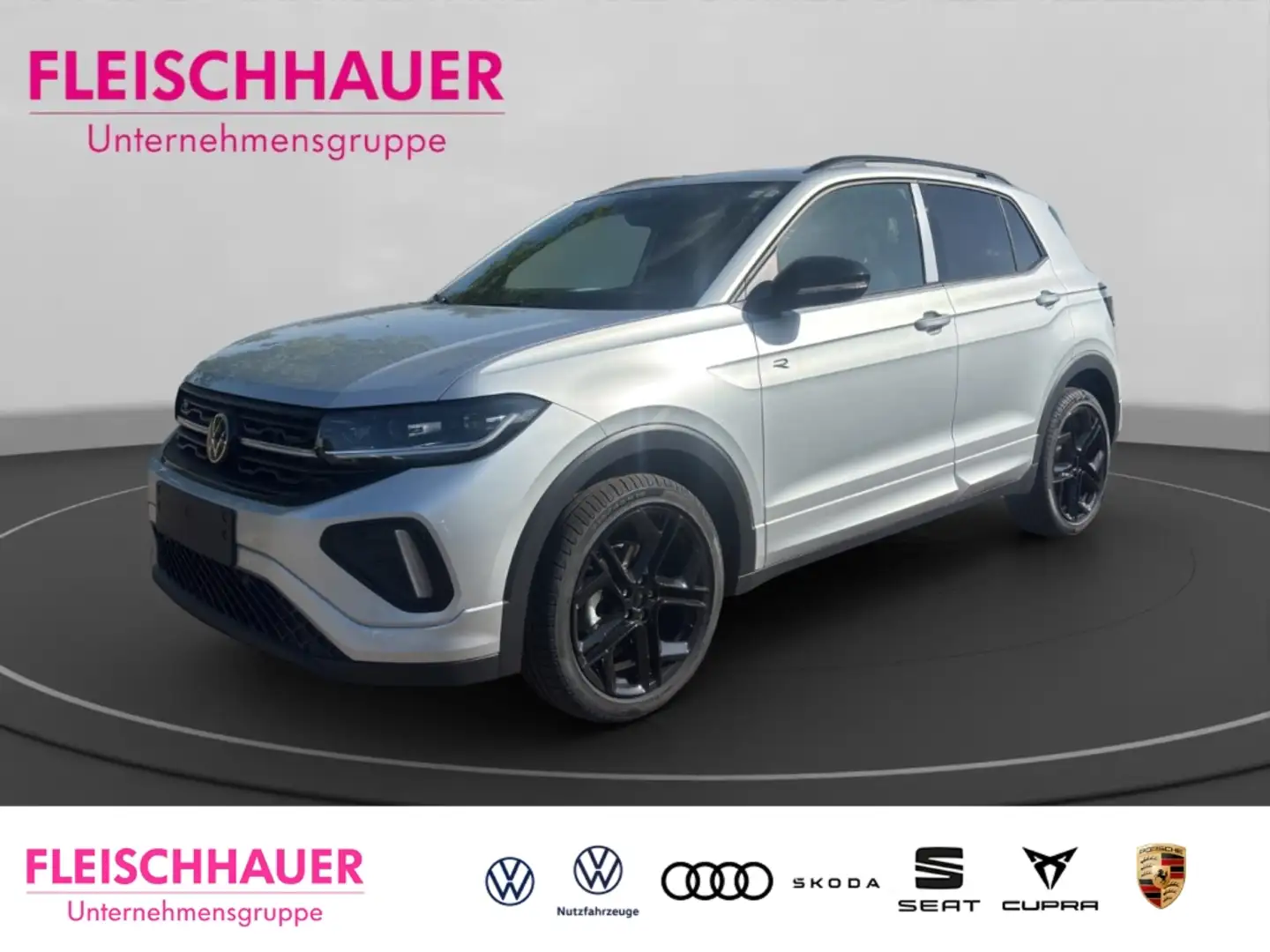 Volkswagen T-Cross EU6e R-Line 1.5 l TSI ACT OPF 110 kW Серебристый - 1