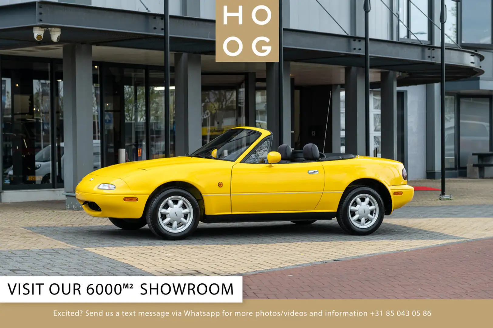 Mazda MX-5 NA 1.6i Miata-model Galben - 1