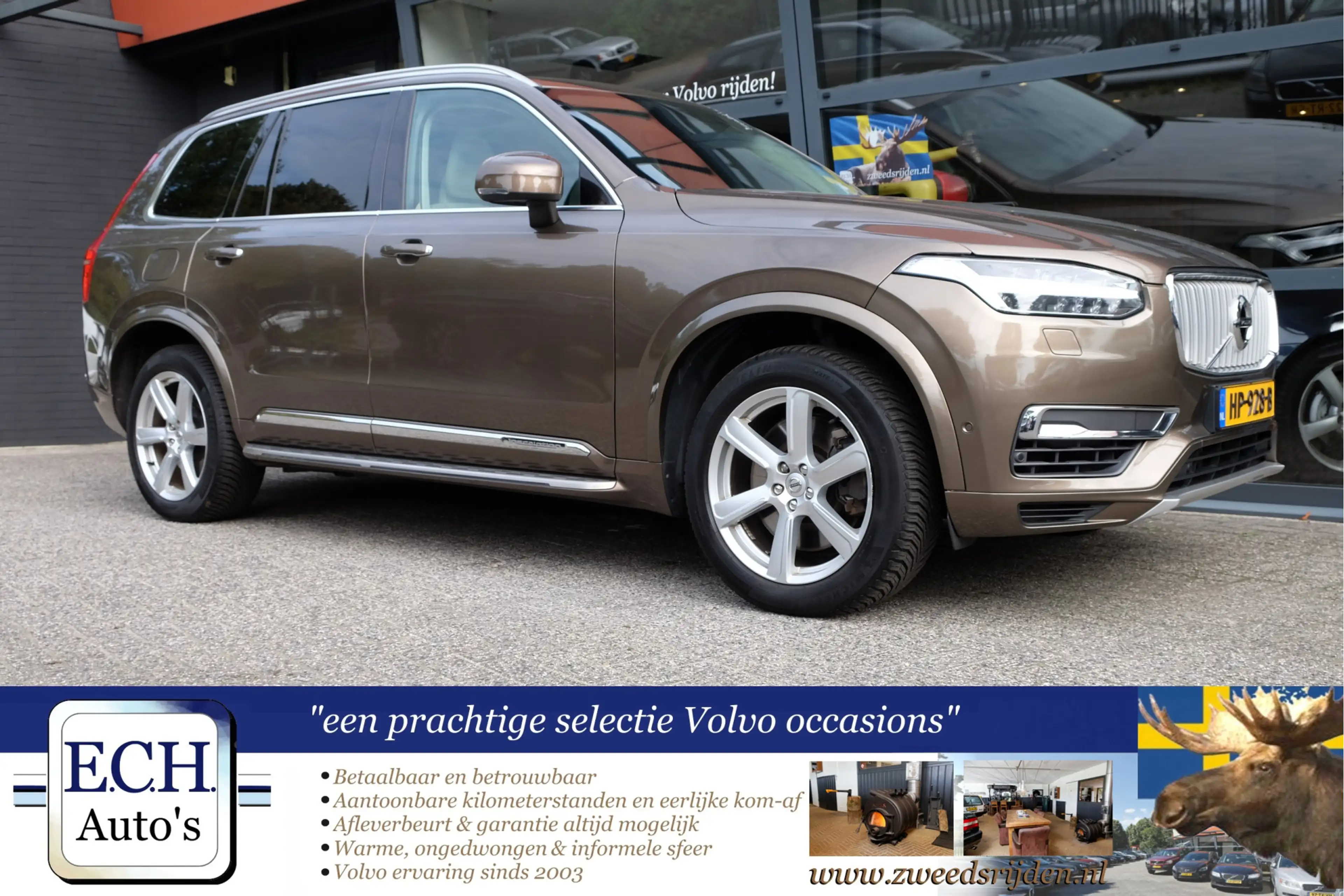 Volvo XC90 2.0 T8 Twin Engine AWD Inscription, Leer, B&W Audi