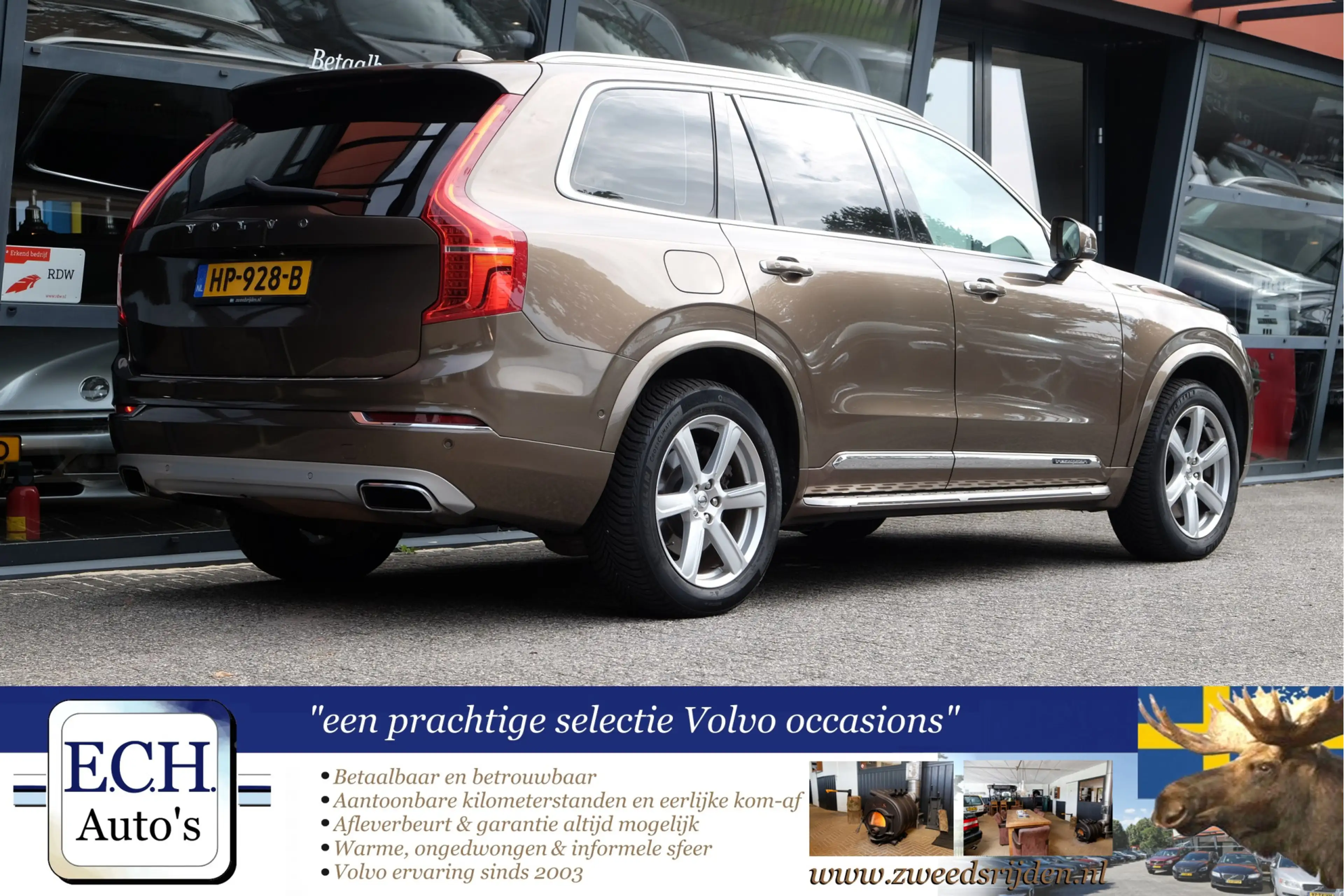 Volvo XC90 2.0 T8 Twin Engine AWD Inscription, Leer, B&W Audi — photo 3