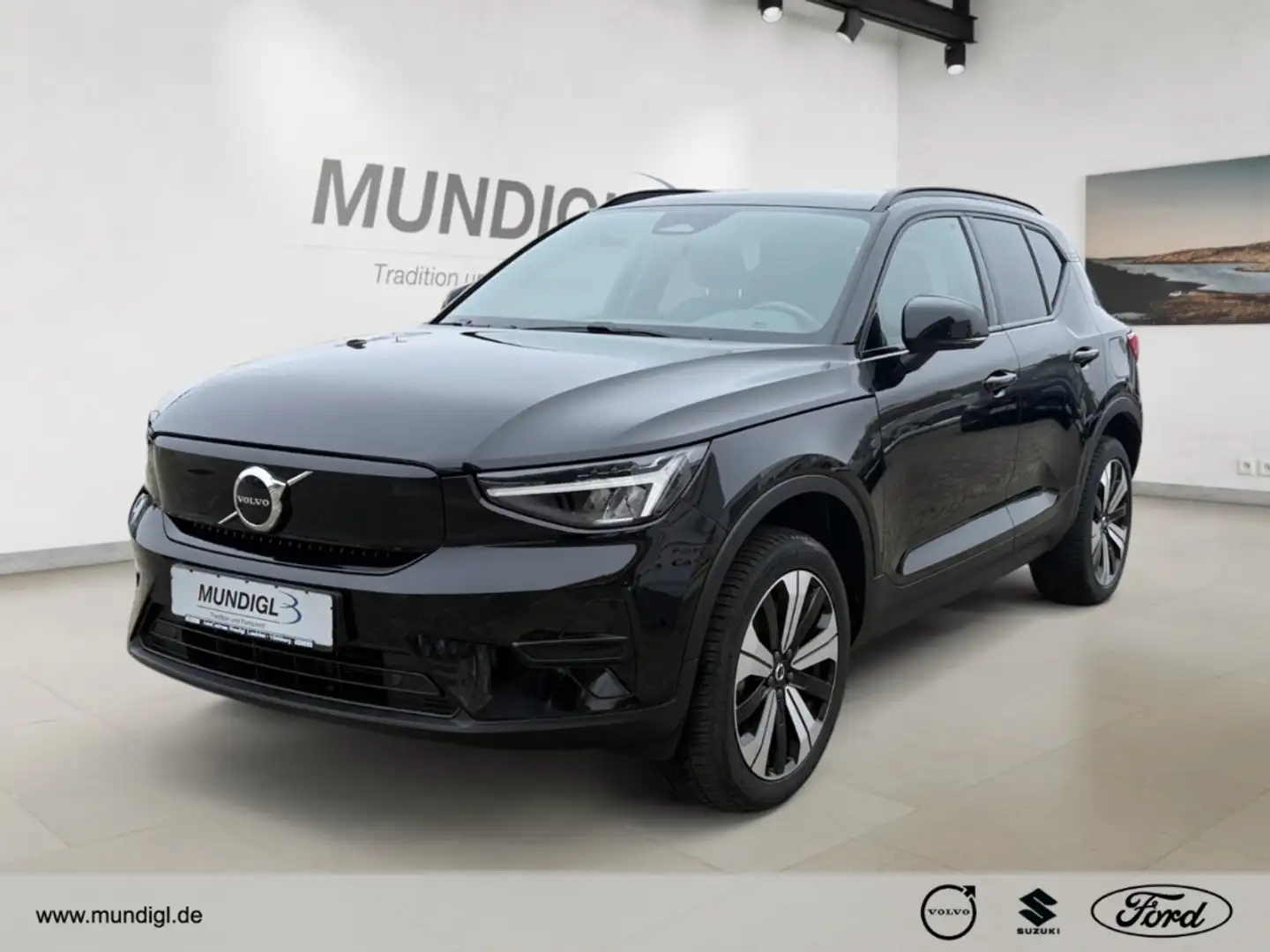 Volvo XC40 Plus Recharge Pure Electric AWD StandHZG Navi Digi Noir - 1