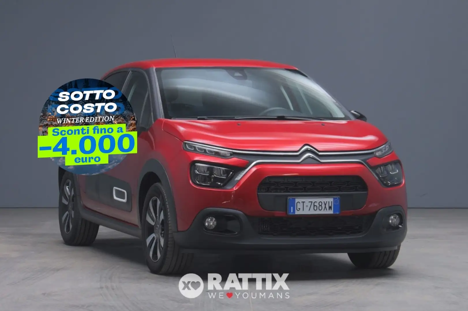 Citroen C3 1.2 Puretech 110CV Max Rosso - 1