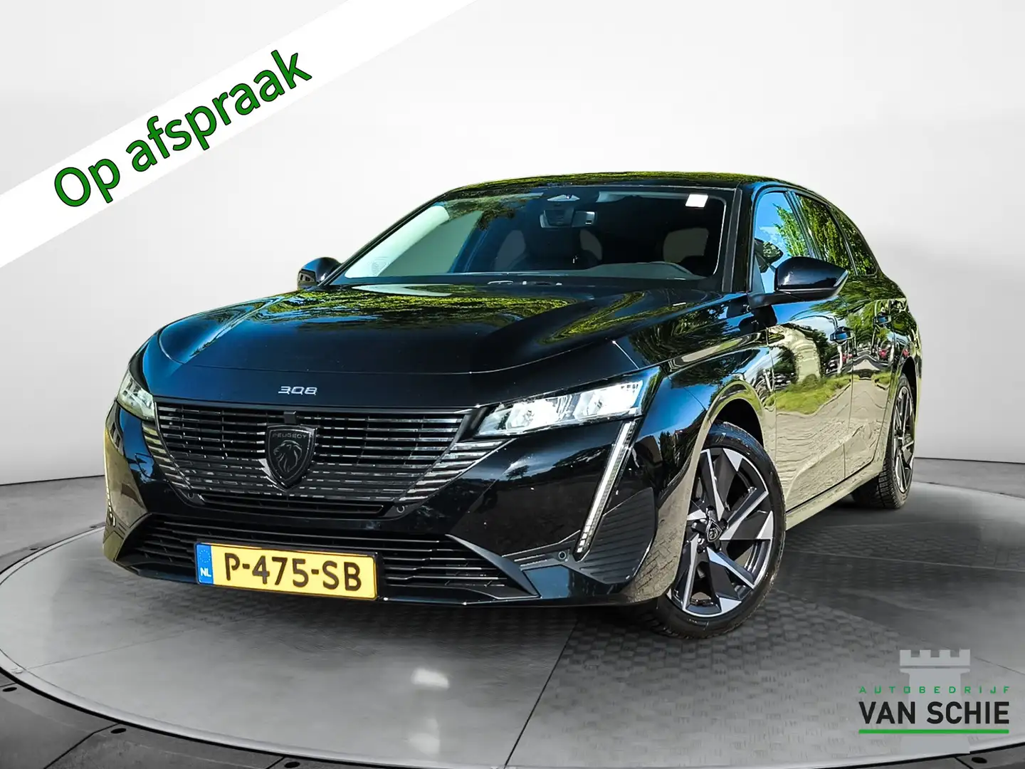 Peugeot 308 SW 1.2 PureTech Allure Pack Business (131 PK) 1e-E Negro - 1
