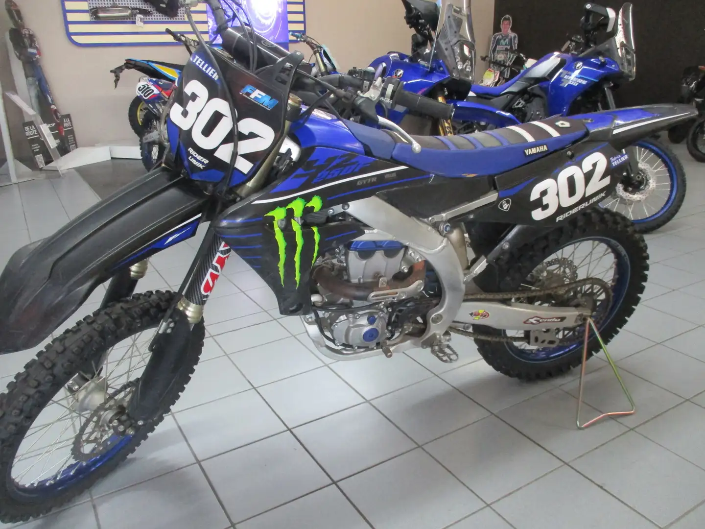Yamaha YZ 250 Bleu - 2