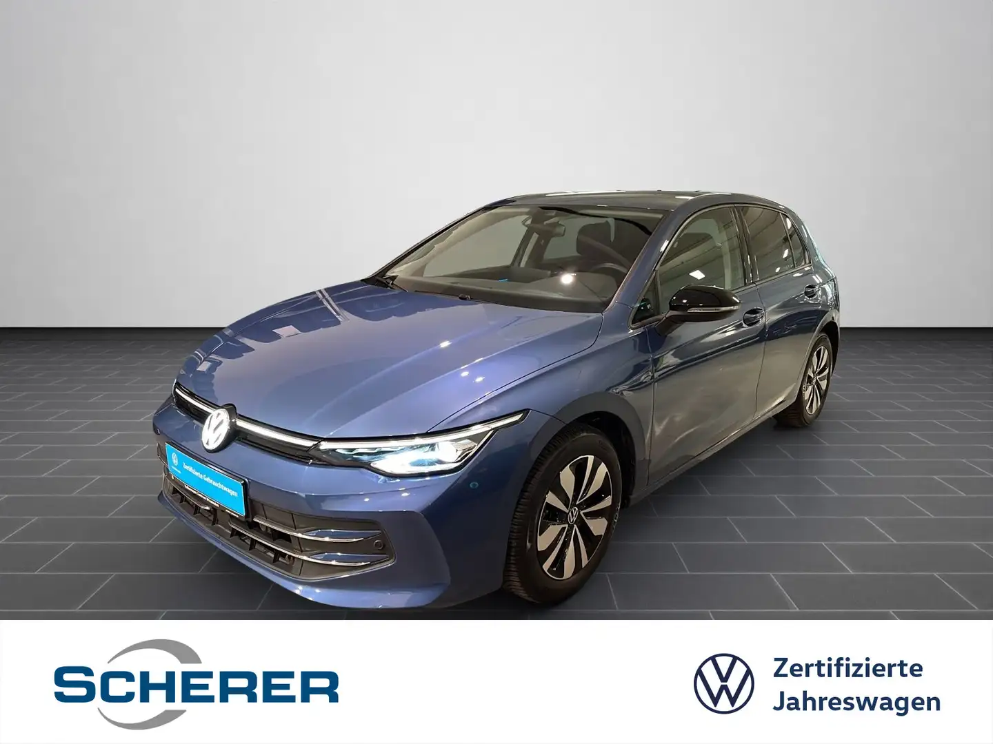 Volkswagen Golf VIII 2,0 TDI DSG GOAL, Navi, Sitzh., Kamera Blau - 1
