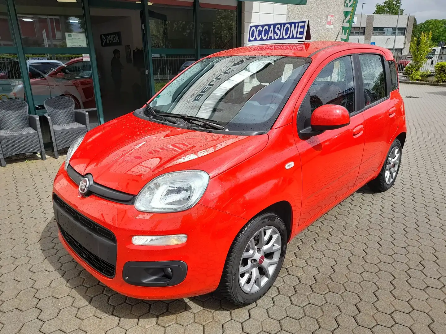 Fiat Panda 1.2 Lounge easypower Gpl 69cv my19 Rosso - 1