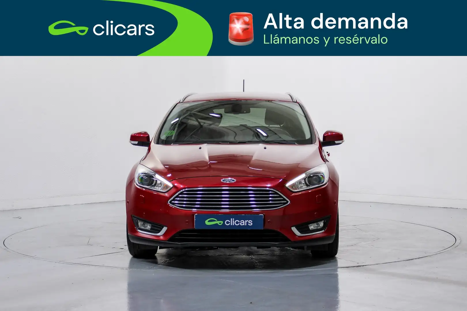 Ford Focus Sb. 1.0 EcoB. Auto-S&S Titanium 125 Rojo - 2