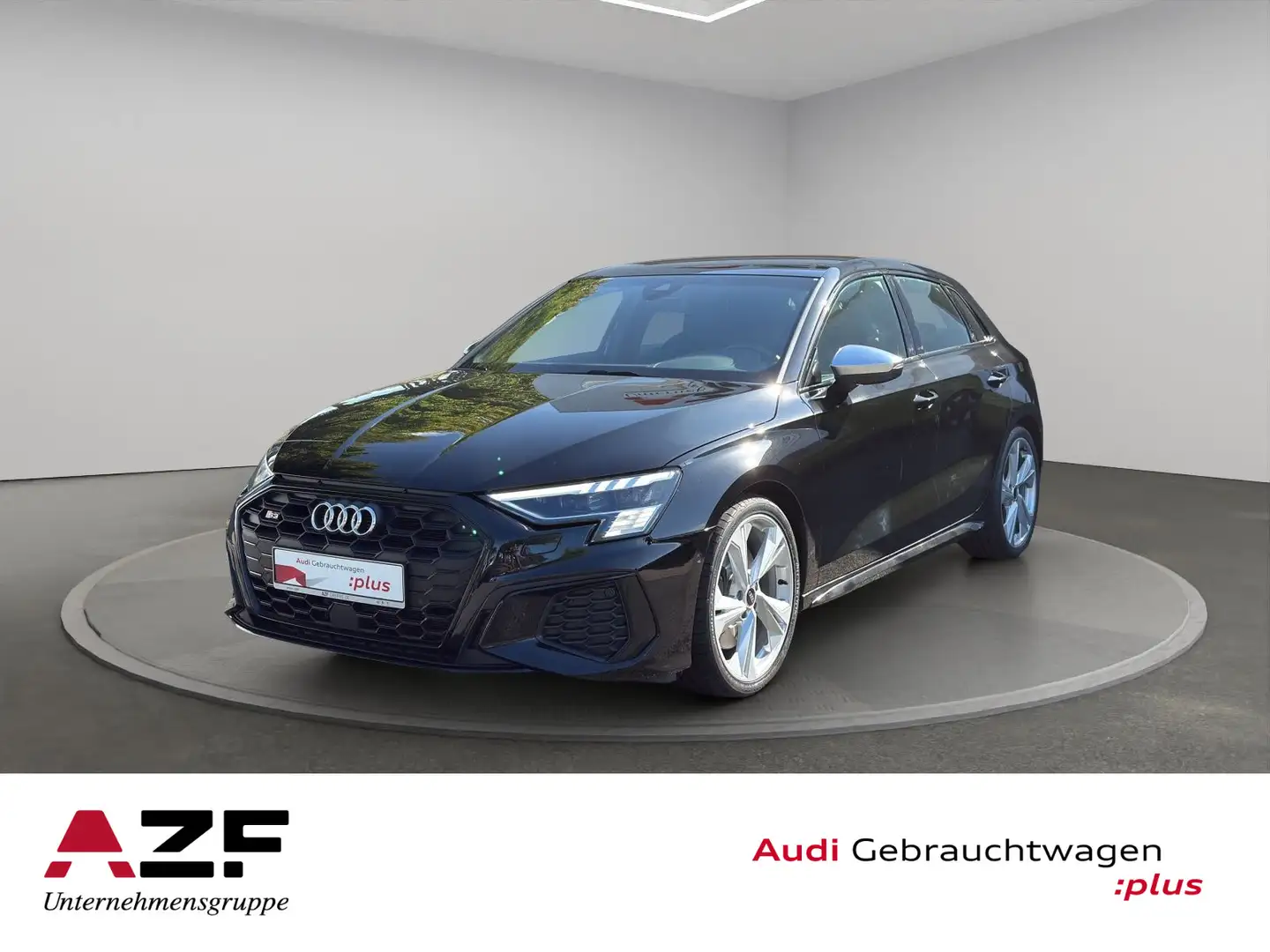 Audi S3 2.0 TFSI qu. S-tronic NAVI+ACC+MATR Schwarz - 1