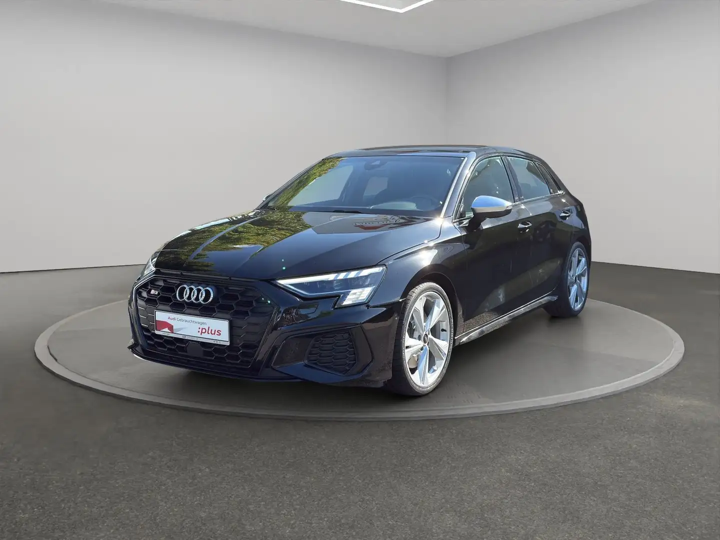 Audi S3 2.0 TFSI qu. S-tronic NAVI+ACC+MATR Schwarz - 2