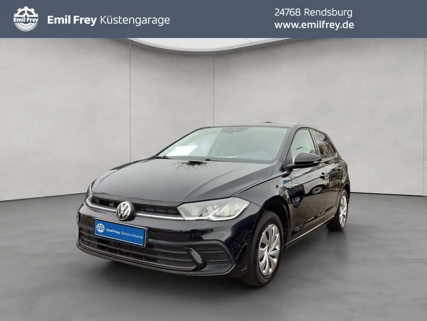 Volkswagen Polo 1.0 TSI OPF DSG Life NAVI KEYLESSS GJR Schwarz - 1
