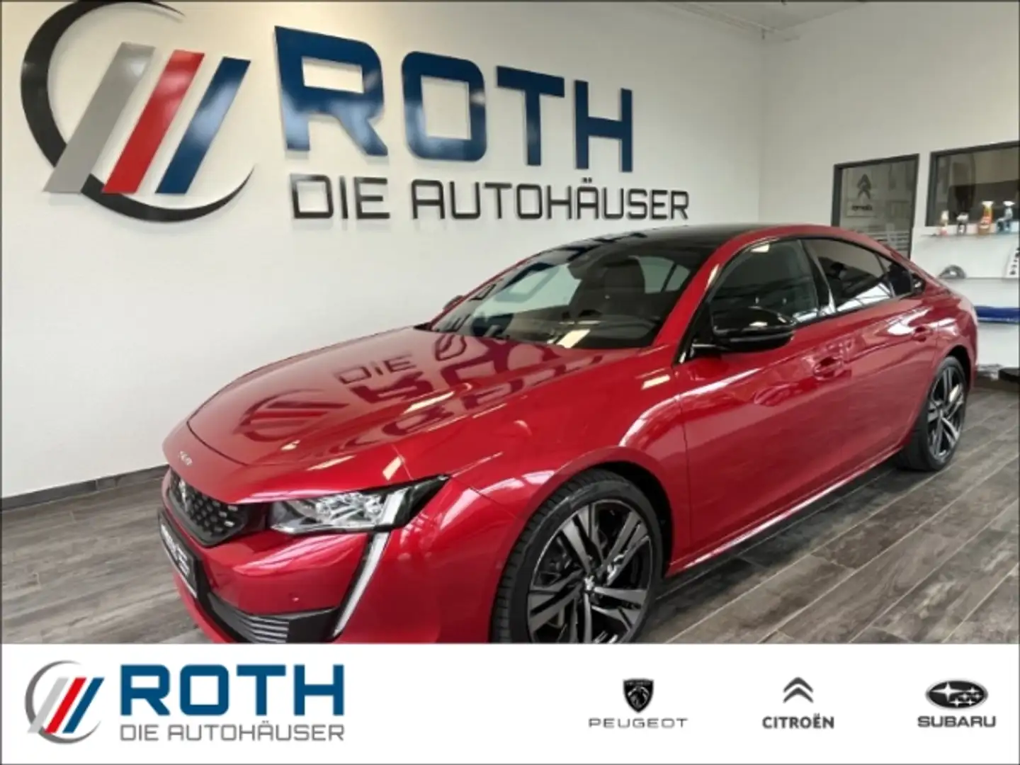 Peugeot 508 1.6 EU6d-T PureTech 225 EAT8 First Edition Rouge - 1