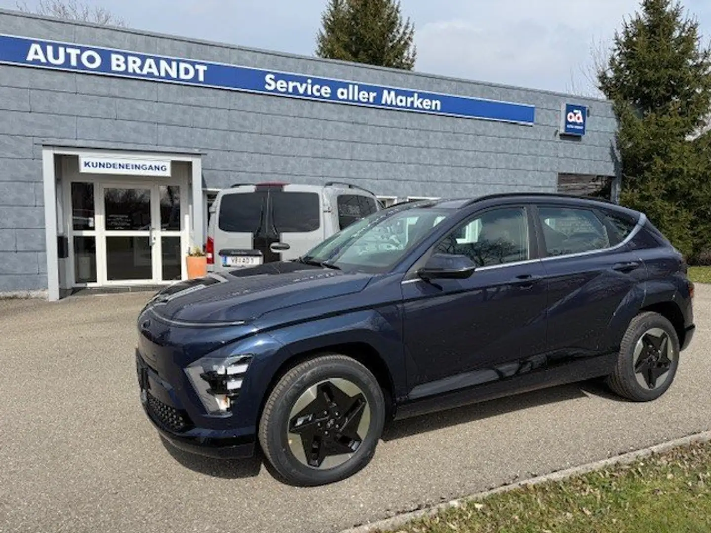Hyundai KONA Elektro 48,4kWh Smart Line Blau - 1