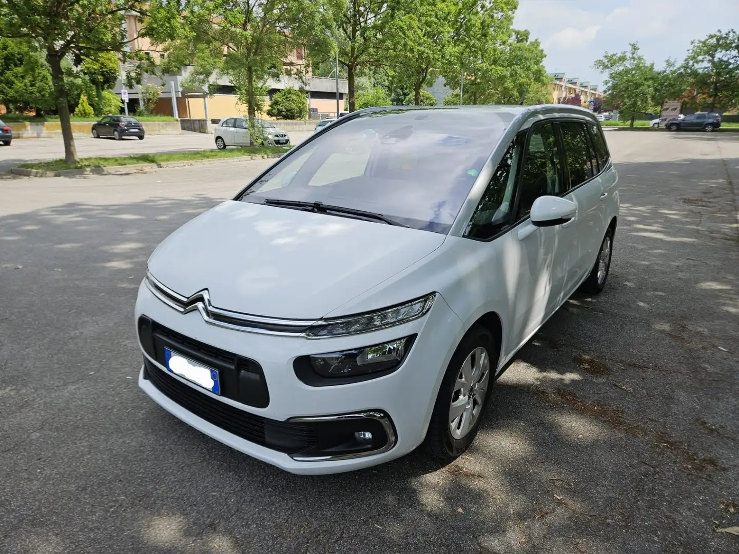 Citroen Grand C4 SpaceTourer 1.5 bluehdi Shine s&s 130cv Bílá - 1