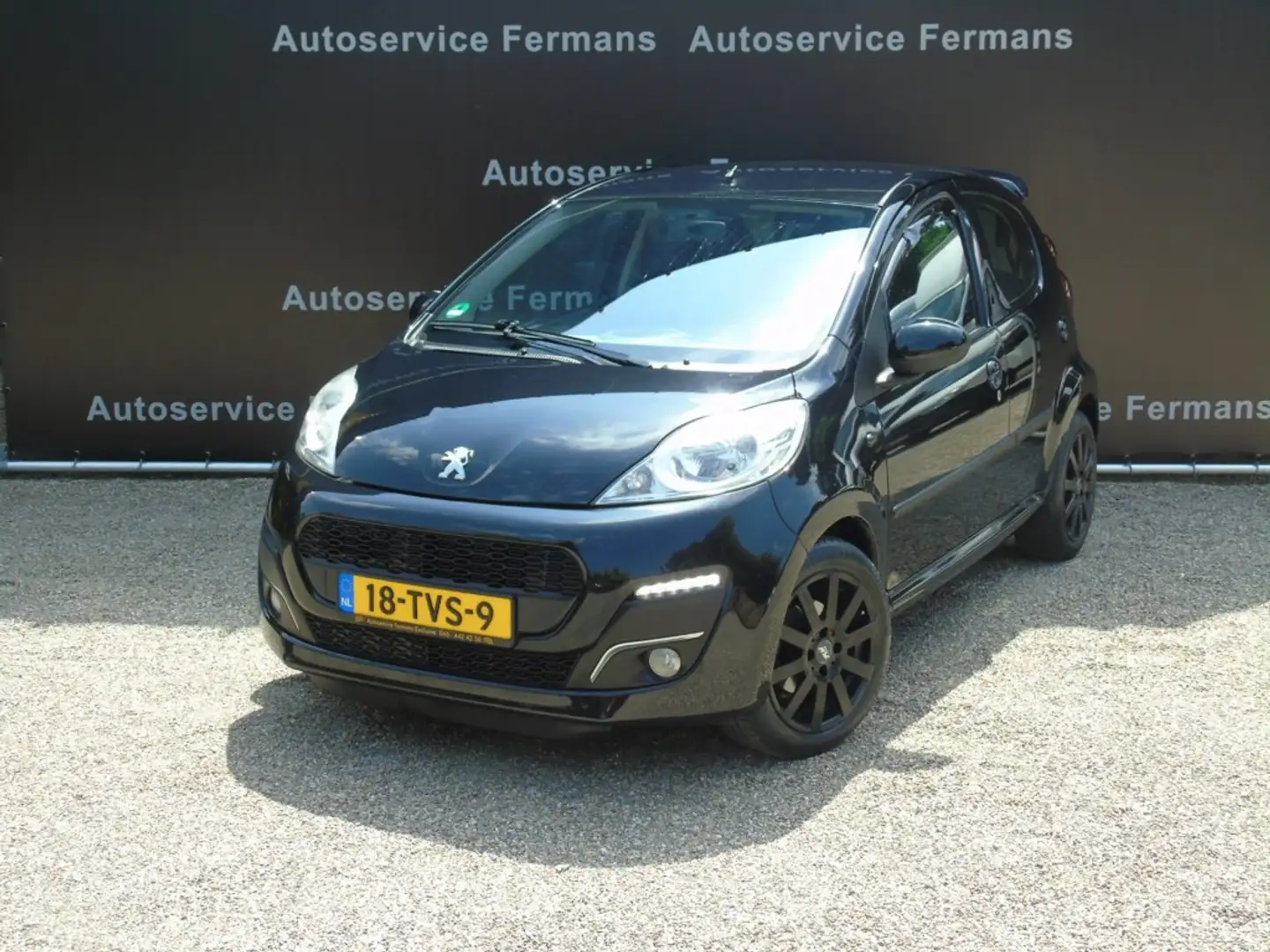Peugeot 107 107 sport Black edition - 2012 - 69DKM - Airco 5dr Zwart - 2