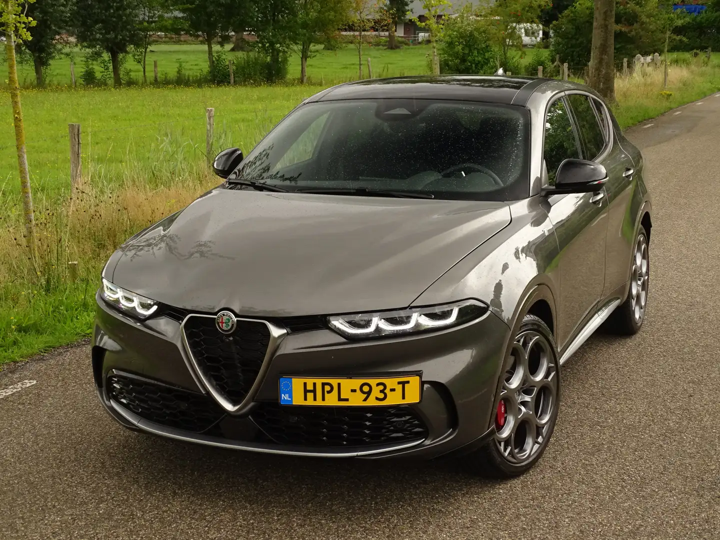 Alfa Romeo Tonale 1.5T Hybrid Ti | Schuifdak | H+K | BTW | Full Opti Grijs - 2
