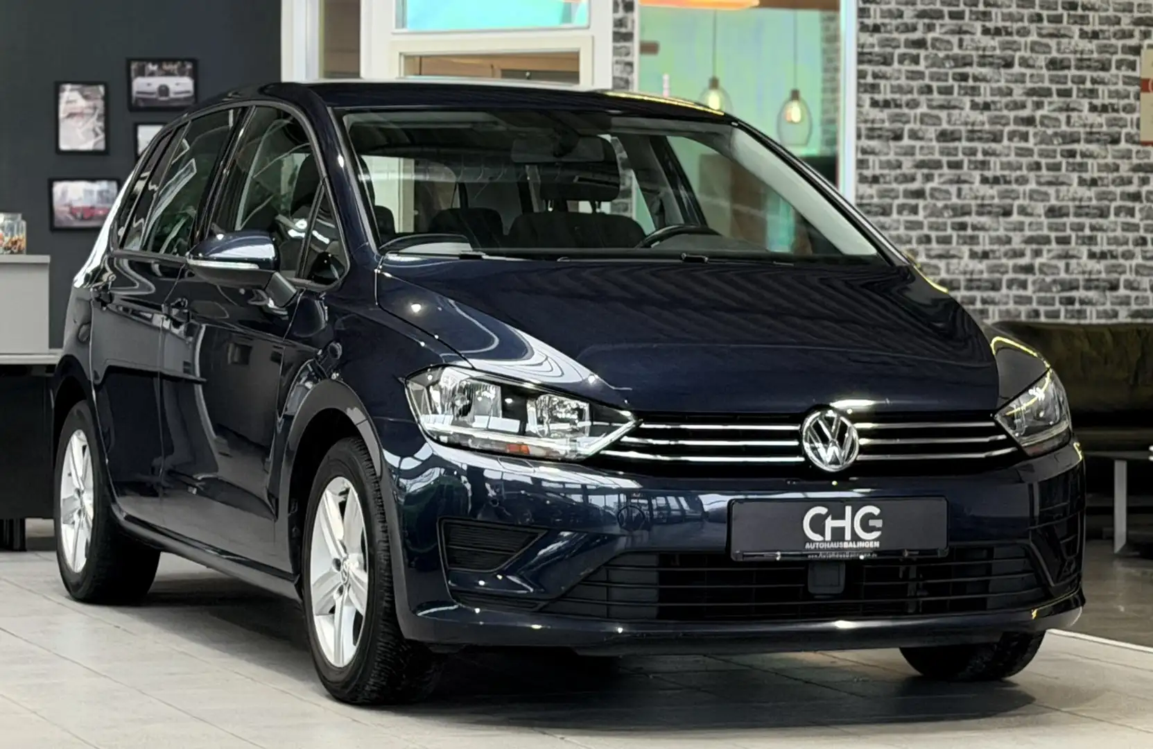 Volkswagen Golf Sportsvan VII BMT/Start-Stopp|SHZ|PDC|NAVI Bleu - 1