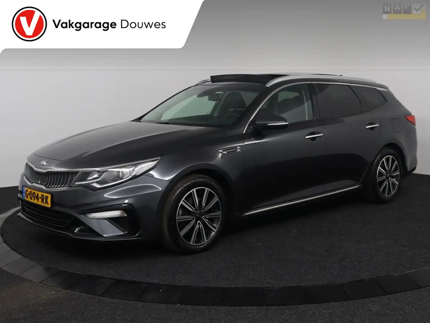 Kia Optima Sportswagon 1.6 T-GDI DynamicPlusLine | NAP |2e ei Grijs - 1